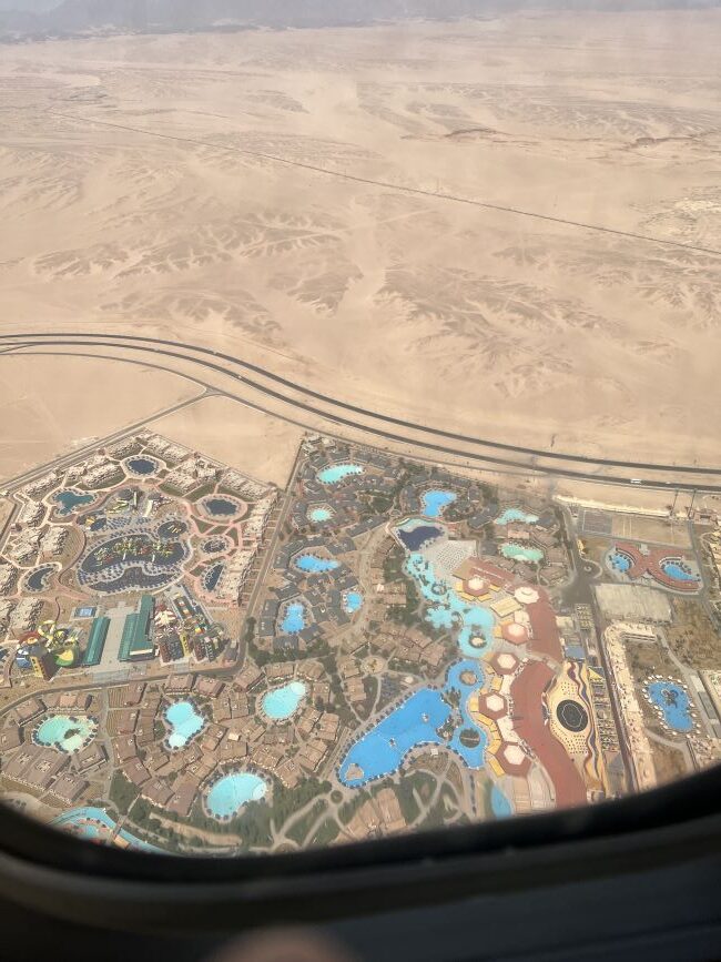 Aerial View | Cairo to Hurghada | Egyptair