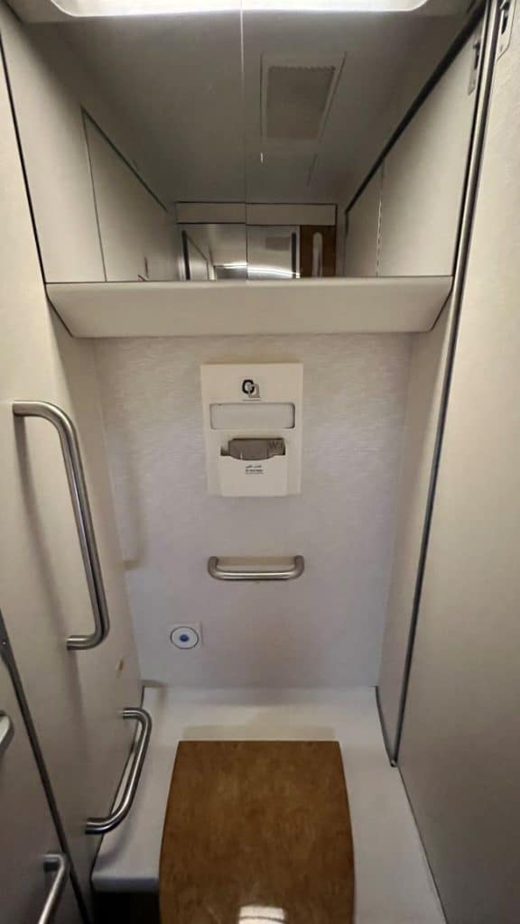 Emirates A380 Business Class Bathroom