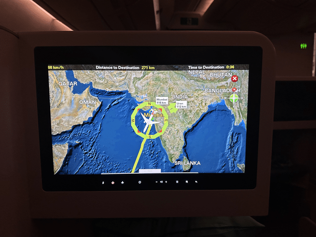 Air Mauritius | A350-900 | Business Class | Route Map
