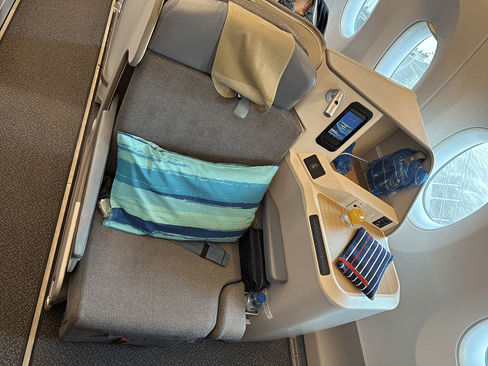 Air Mauritius | A350-900 | Business Class Seat