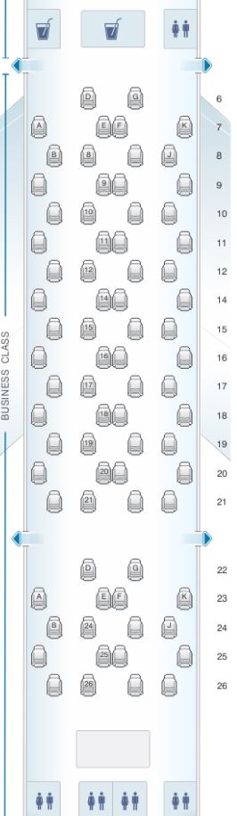Emirates A380 | Seat Map