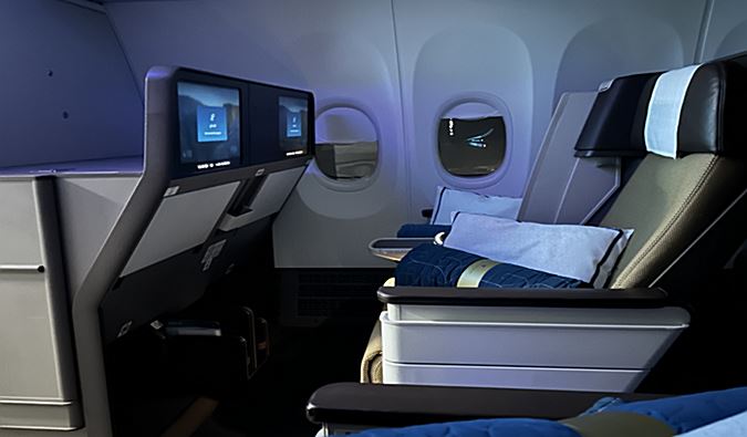 Oman Air 737 Max | Business Class Seats