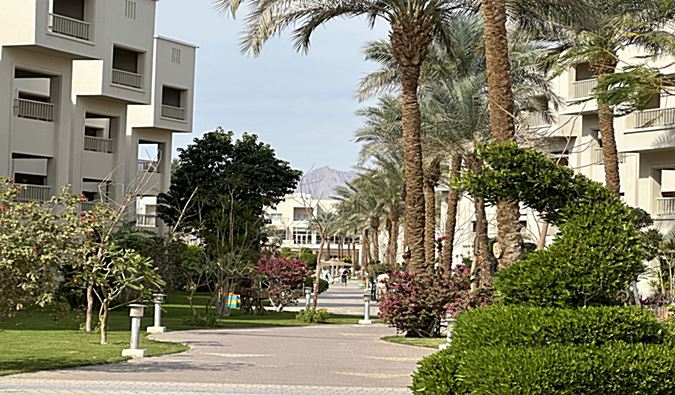 Beach resort in Hurghada Egypt