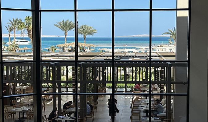 Beach resort in Hurghada Egypt