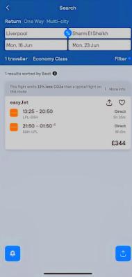 Easyjet Flights | Liverpool - Sharm El Sheikh | June 2025