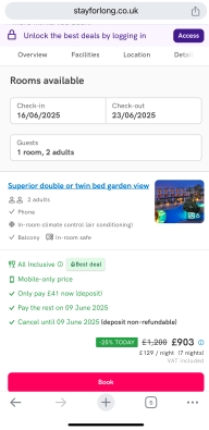 Stayforlong | Iberotel Palace | Sharm El Sheikh | June 2025