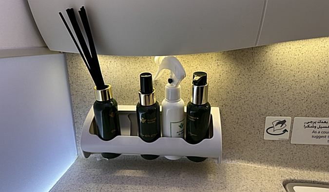 Saudia Business Class 787-10 Bathroom